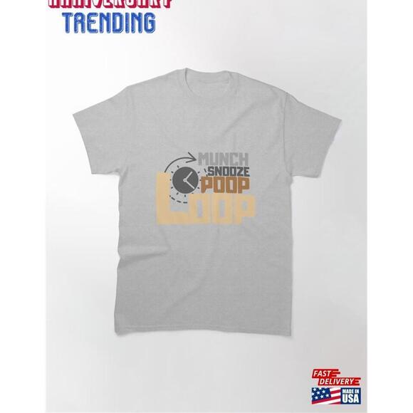 Tops - Munch Snooze Poop Unisex